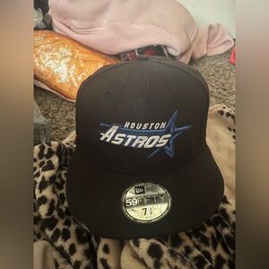 New Era Houston Astros Black Cap